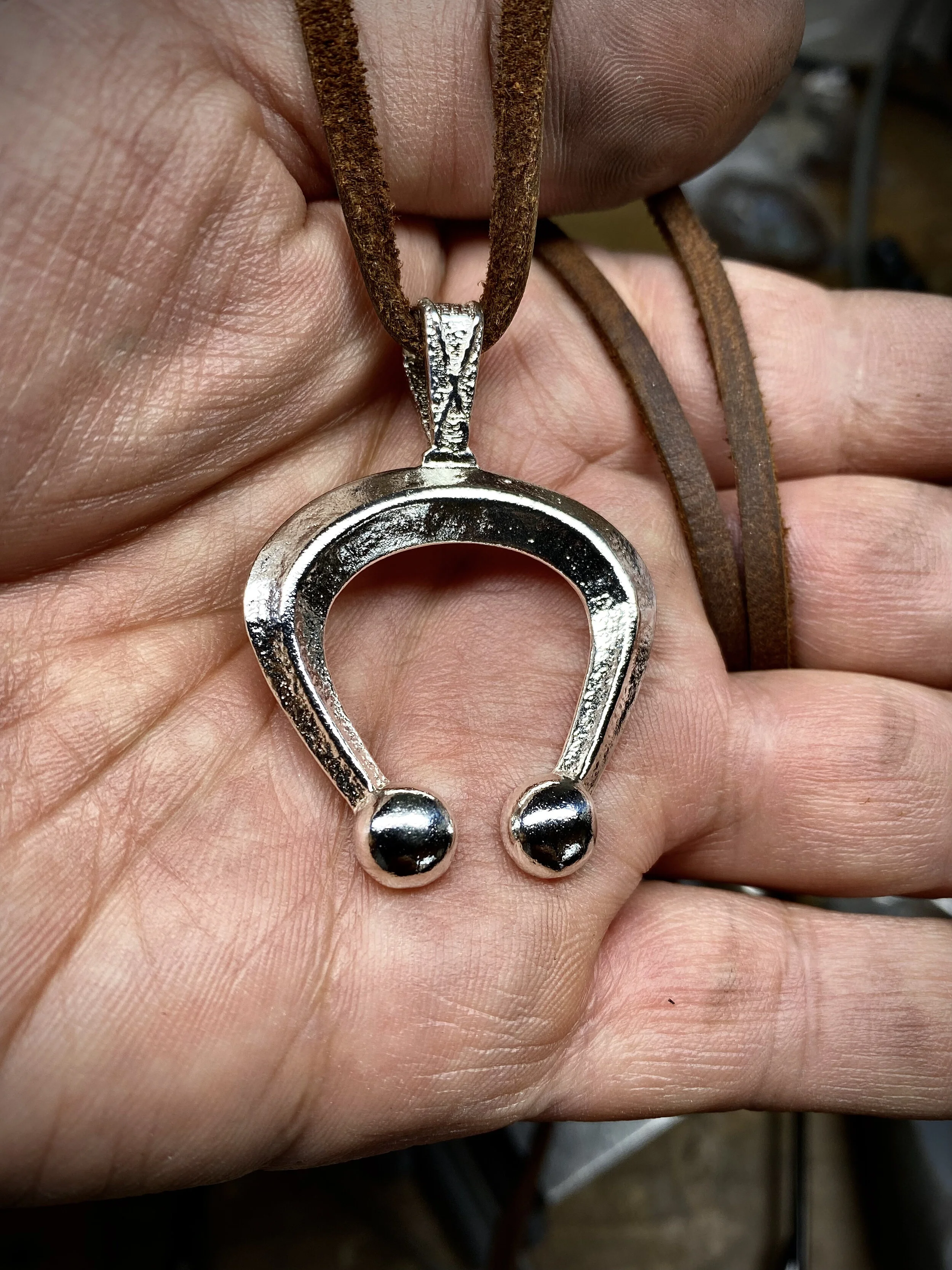 Sterling Silver Naja Pendant — Jeff DeMent Jewelry